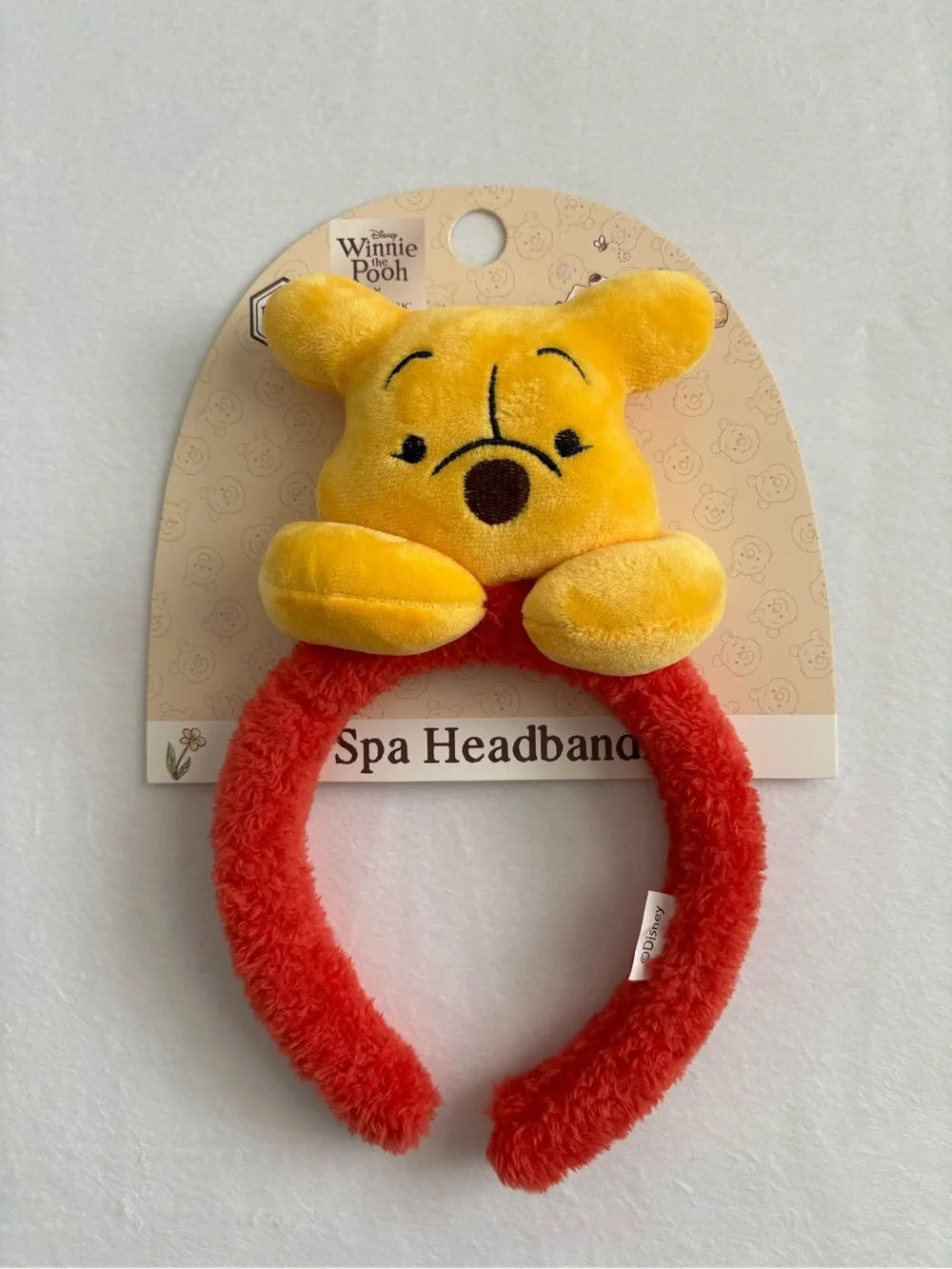 Disney Primark Winnie the Pooh Plush Spa Headband New